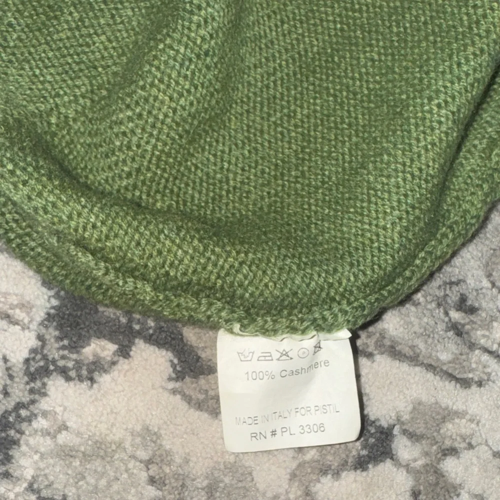 Pistil Olive Cashmere Beanie - Picture 2 of 3